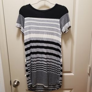 Striped dress size small